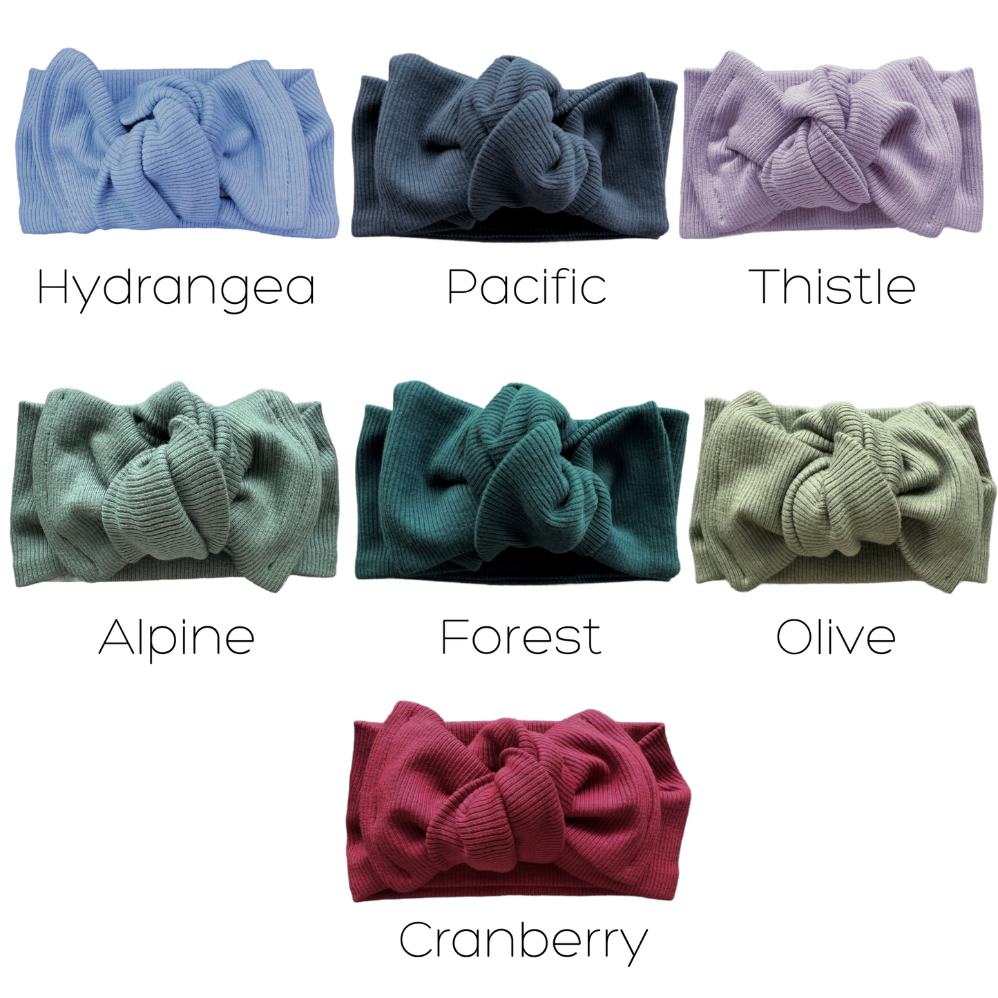 The Organic Cotton Rib Bow