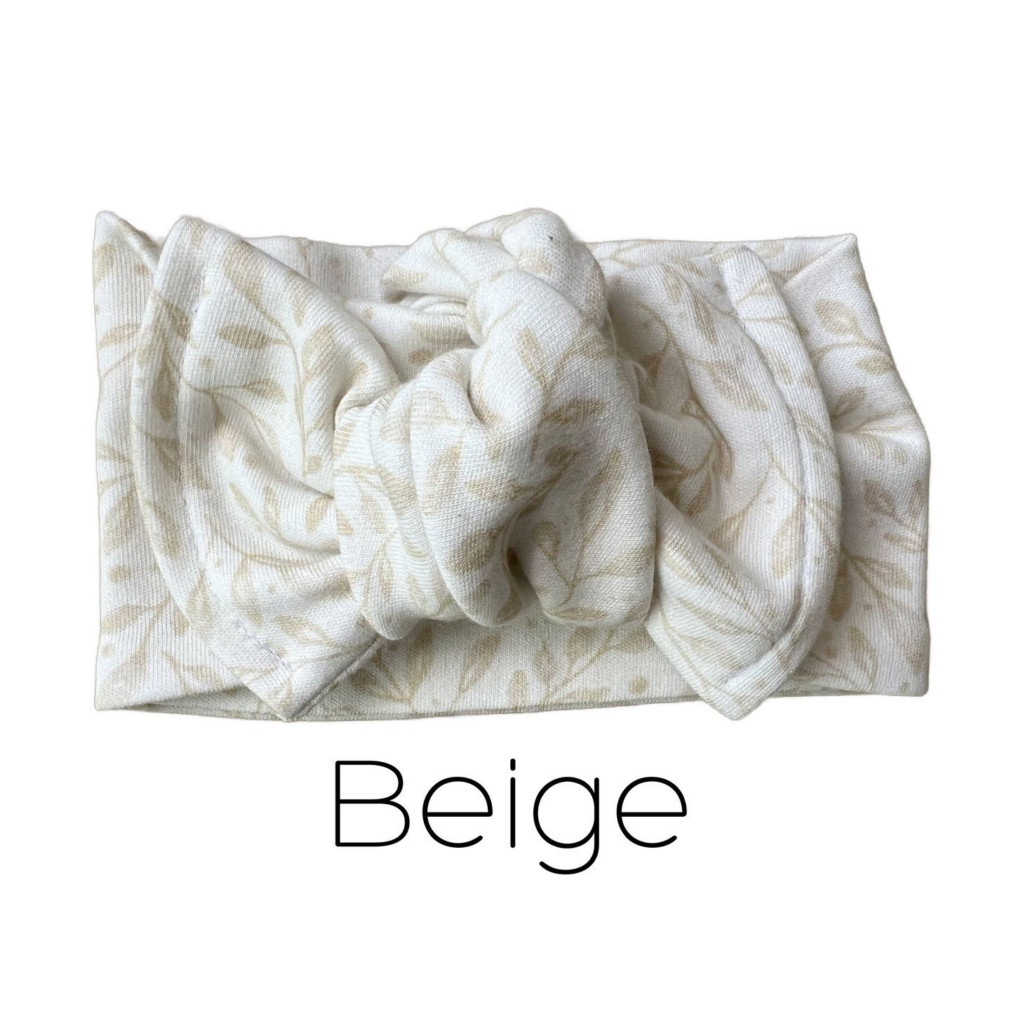 Baby Bow Headwrap - Autumn Collection - Organic Cotton Baby Headband